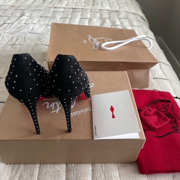 Christian Louboutin Hot Chick Plume size 37.5 - Picture 4 of 5